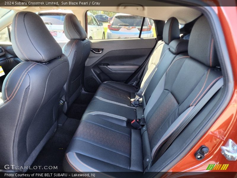 Rear Seat of 2024 Crosstrek Limited