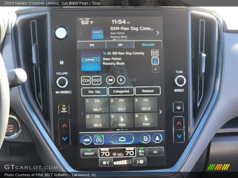Sun Blaze Pearl / Gray 2024 Subaru Crosstrek Limited