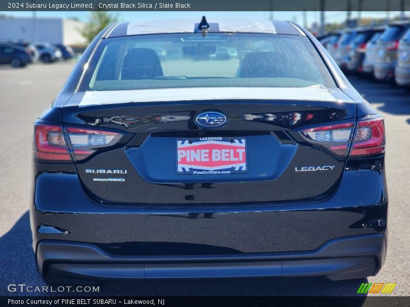 Crystal Black Silica / Slate Black 2024 Subaru Legacy Limited