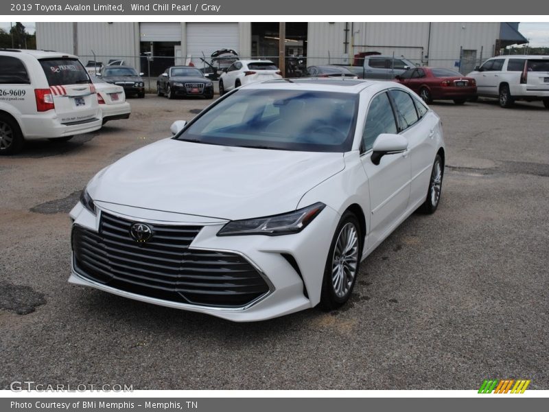 Wind Chill Pearl / Gray 2019 Toyota Avalon Limited