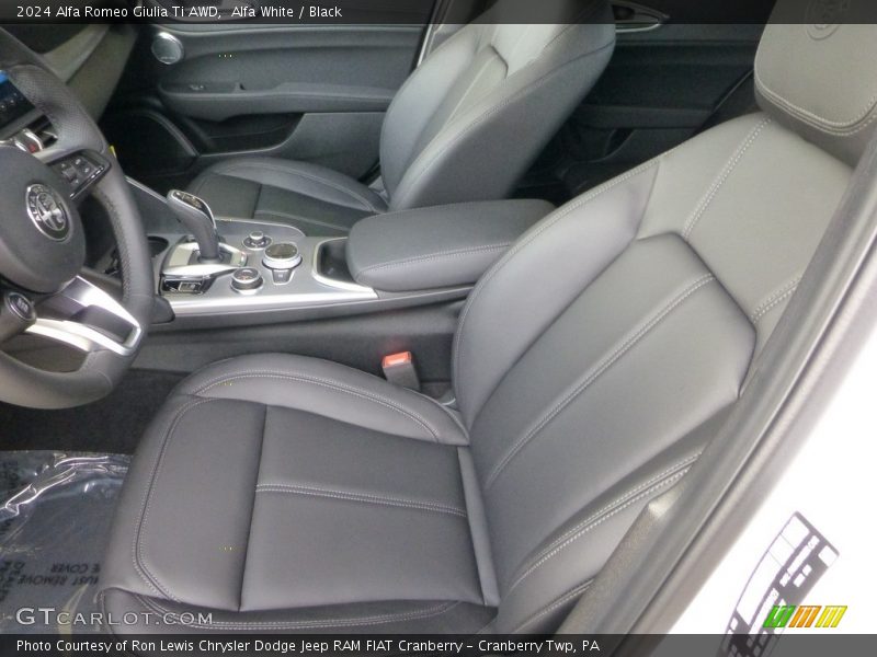 Front Seat of 2024 Giulia Ti AWD