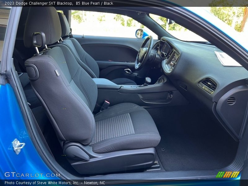 B5 Blue Pearl / Black 2023 Dodge Challenger SXT Blacktop