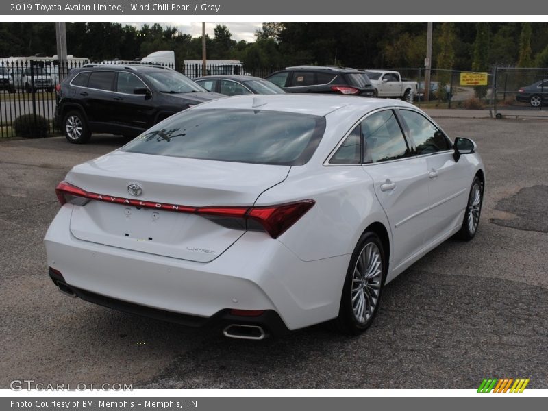 Wind Chill Pearl / Gray 2019 Toyota Avalon Limited