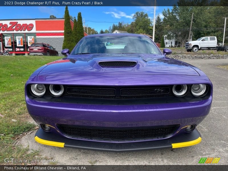 Plum Crazy Pearl / Black 2023 Dodge Challenger R/T Plus