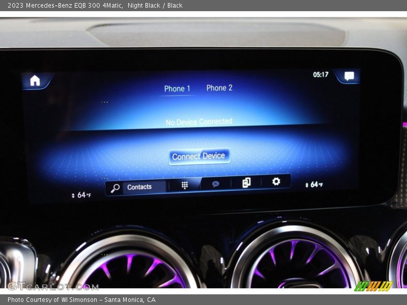 Night Black / Black 2023 Mercedes-Benz EQB 300 4Matic