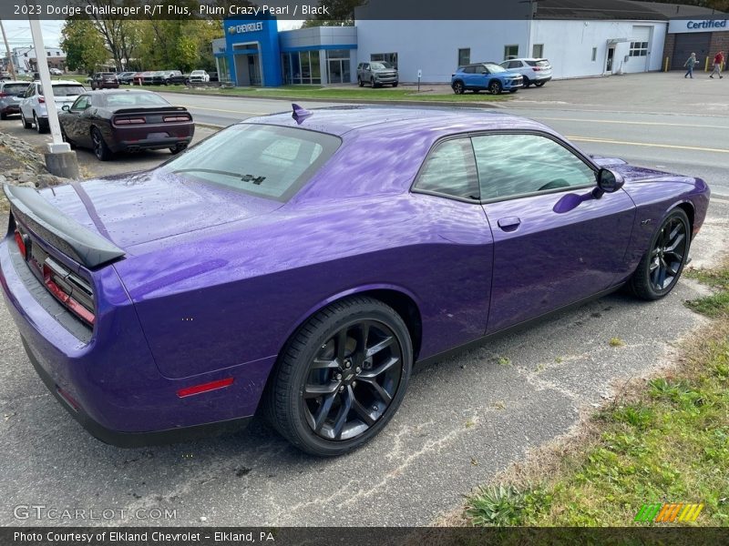 Plum Crazy Pearl / Black 2023 Dodge Challenger R/T Plus