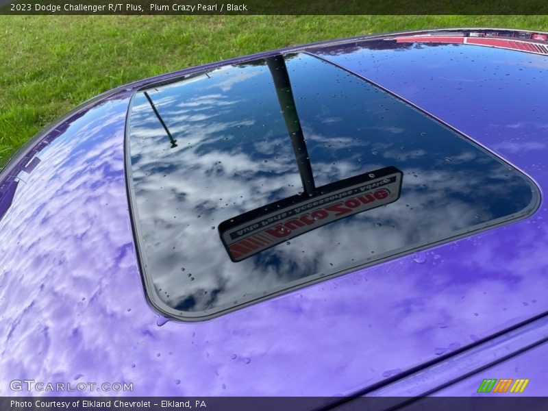 Plum Crazy Pearl / Black 2023 Dodge Challenger R/T Plus