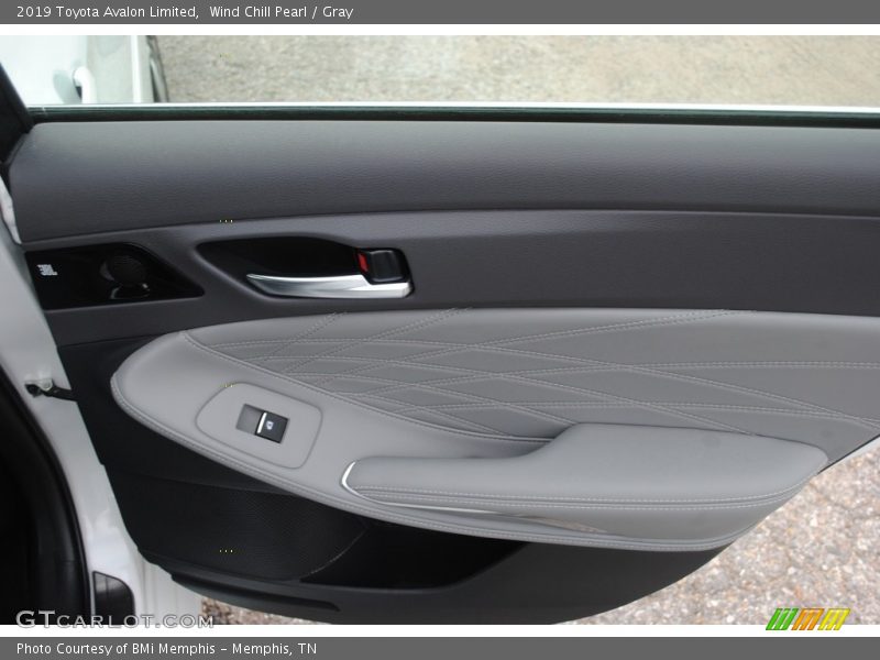 Wind Chill Pearl / Gray 2019 Toyota Avalon Limited