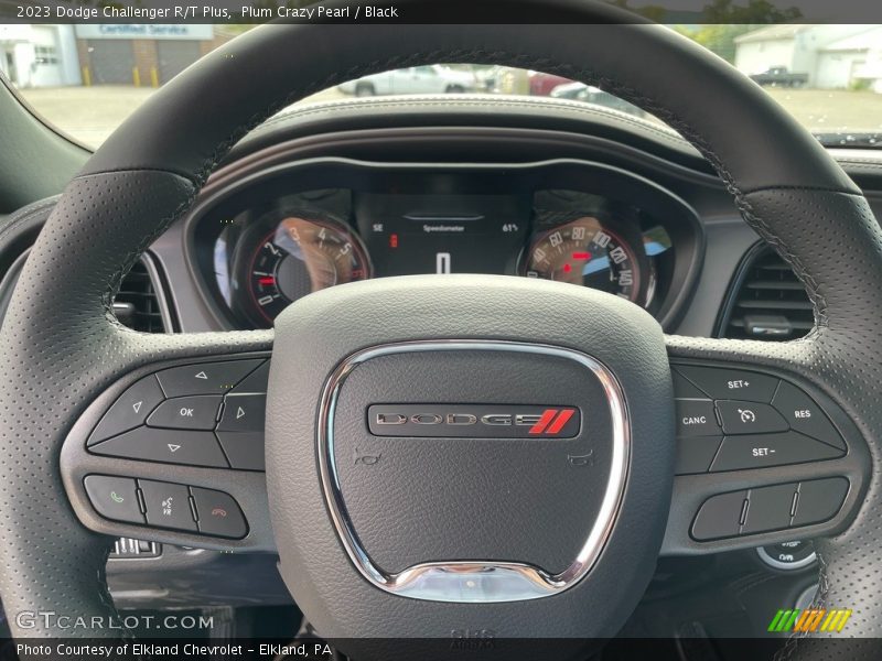 Plum Crazy Pearl / Black 2023 Dodge Challenger R/T Plus