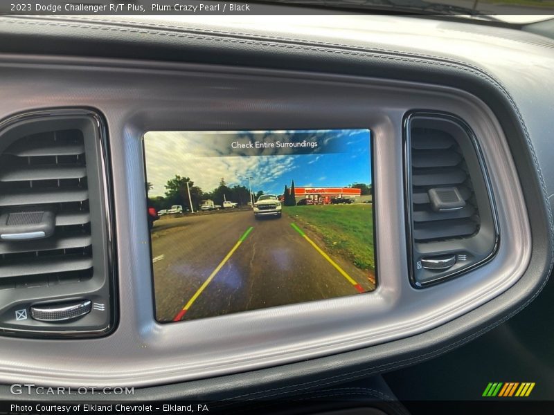 Plum Crazy Pearl / Black 2023 Dodge Challenger R/T Plus