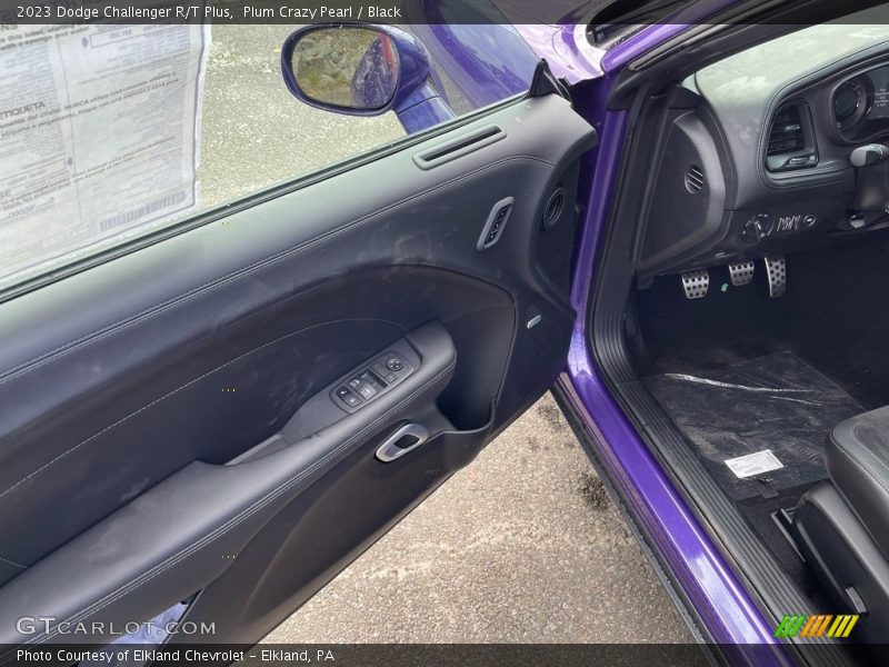 Plum Crazy Pearl / Black 2023 Dodge Challenger R/T Plus