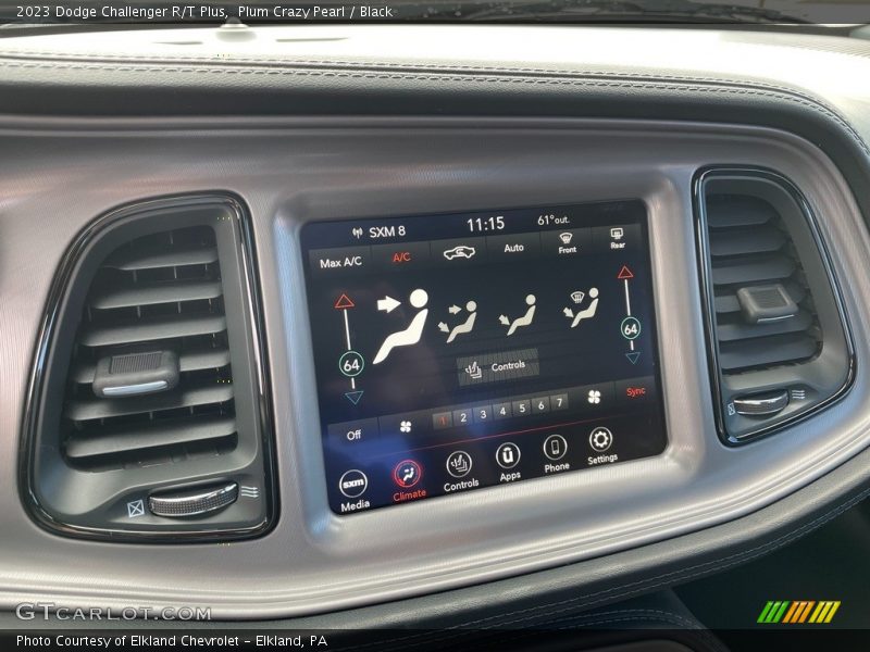 Plum Crazy Pearl / Black 2023 Dodge Challenger R/T Plus