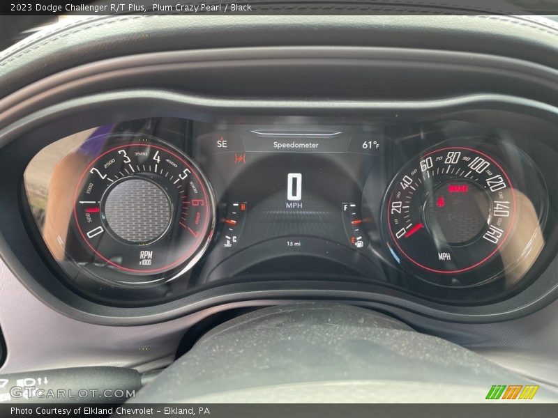 Plum Crazy Pearl / Black 2023 Dodge Challenger R/T Plus