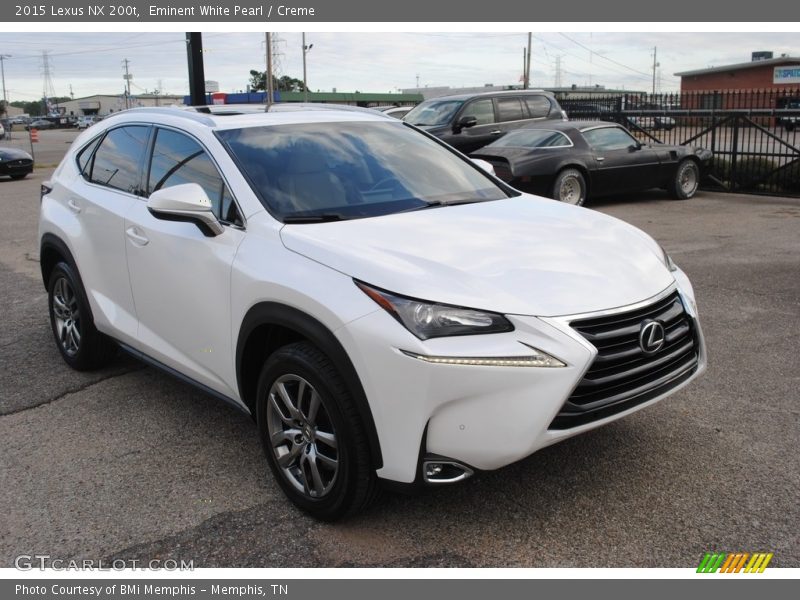 Front 3/4 View of 2015 NX 200t