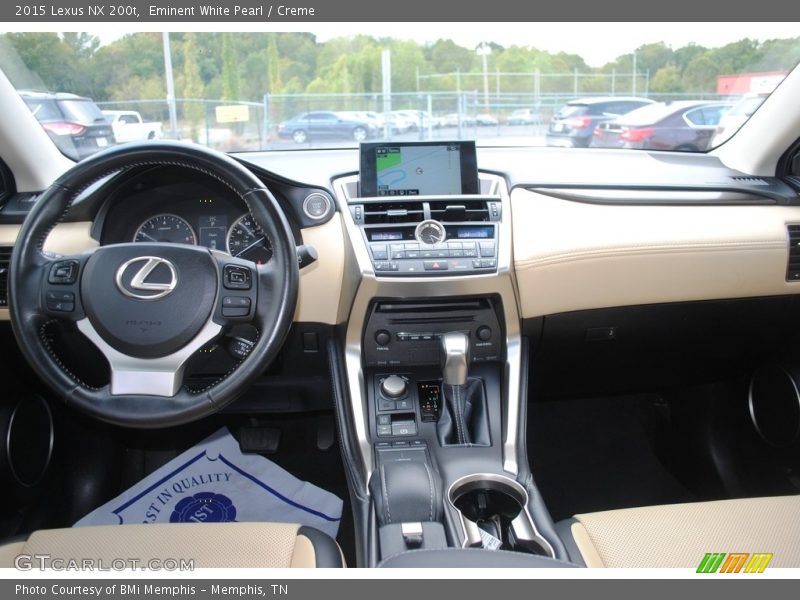 Dashboard of 2015 NX 200t