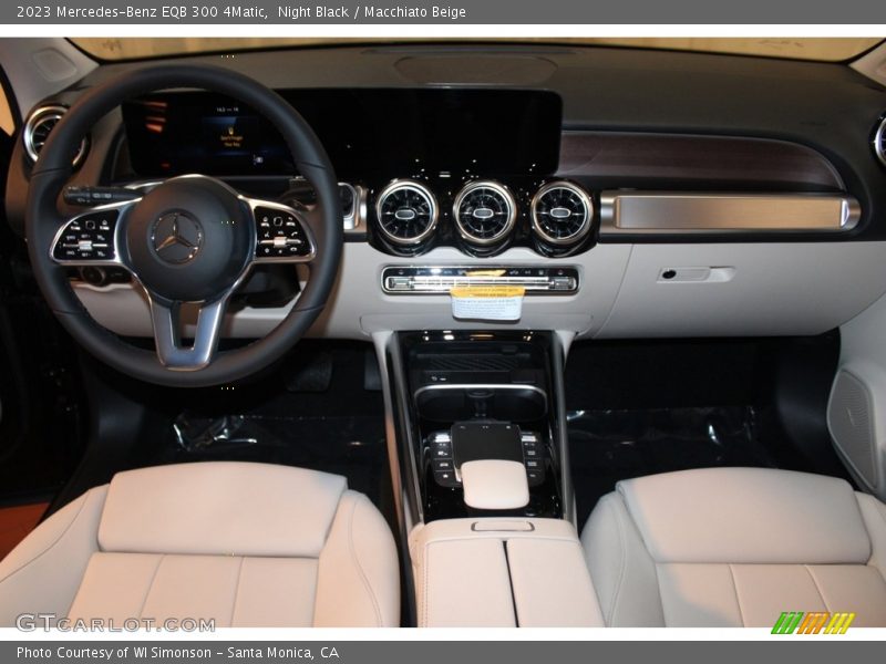 Night Black / Macchiato Beige 2023 Mercedes-Benz EQB 300 4Matic
