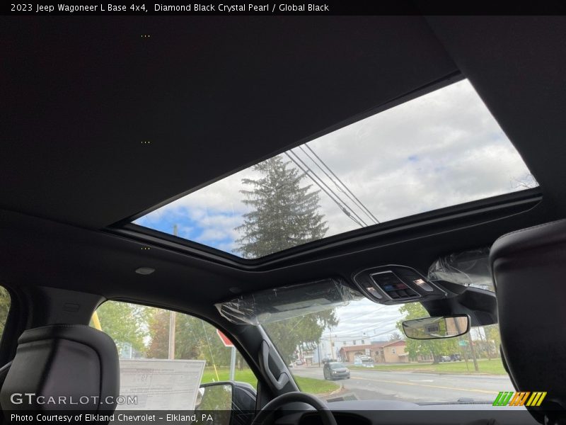 Sunroof of 2023 Wagoneer L Base 4x4