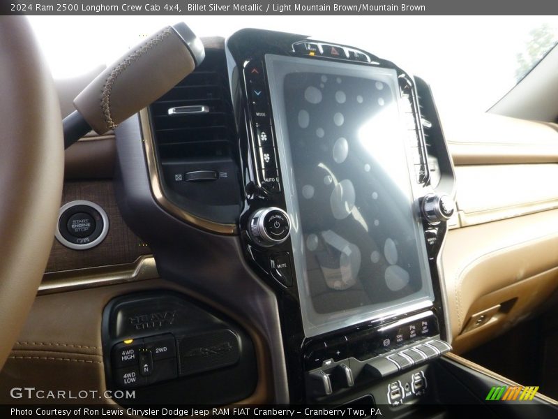 Controls of 2024 2500 Longhorn Crew Cab 4x4