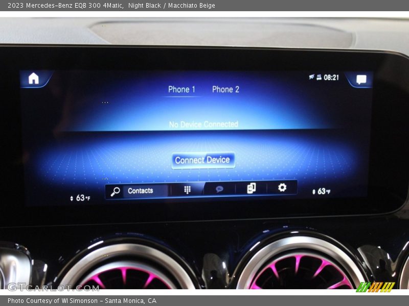 Night Black / Macchiato Beige 2023 Mercedes-Benz EQB 300 4Matic