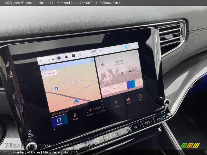 Controls of 2023 Wagoneer L Base 4x4
