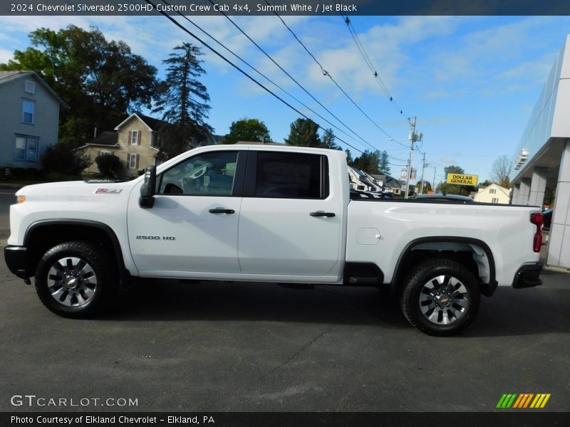  2024 Silverado 2500HD Custom Crew Cab 4x4 Summit White