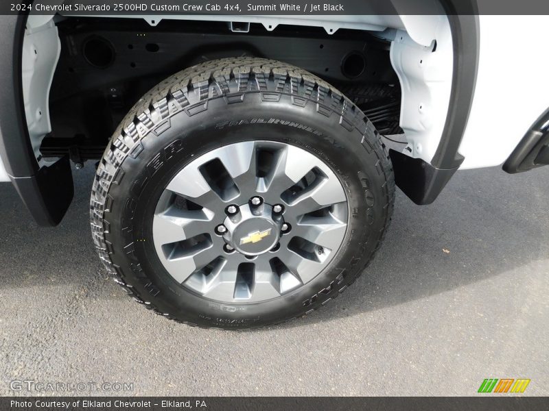  2024 Silverado 2500HD Custom Crew Cab 4x4 Wheel