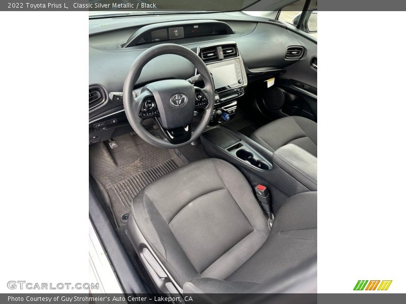 Front Seat of 2022 Prius L