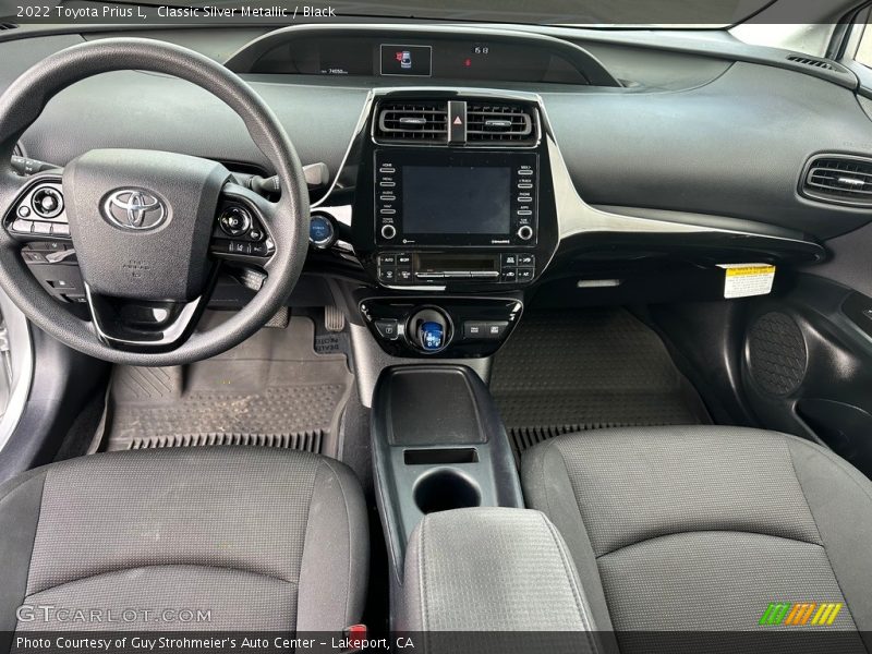 Dashboard of 2022 Prius L