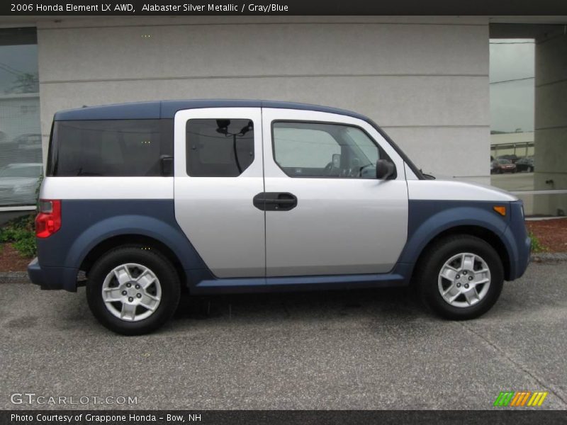 Alabaster Silver Metallic / Gray/Blue 2006 Honda Element LX AWD