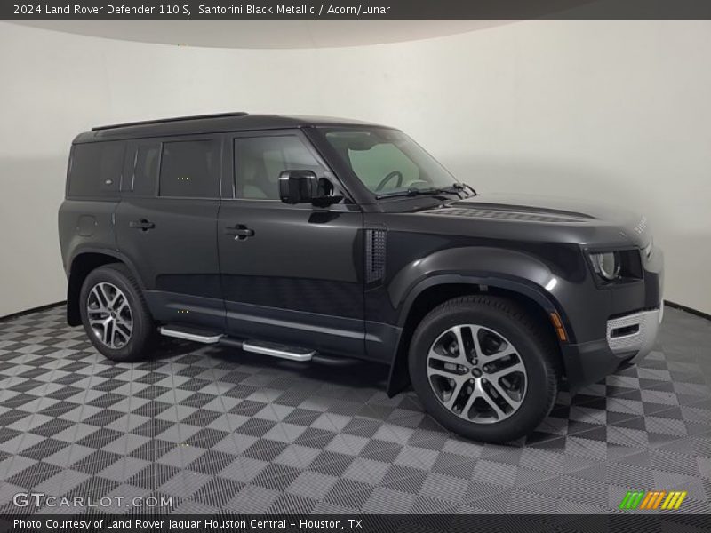 Santorini Black Metallic / Acorn/Lunar 2024 Land Rover Defender 110 S