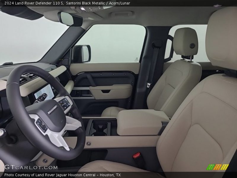 Front Seat of 2024 Defender 110 S