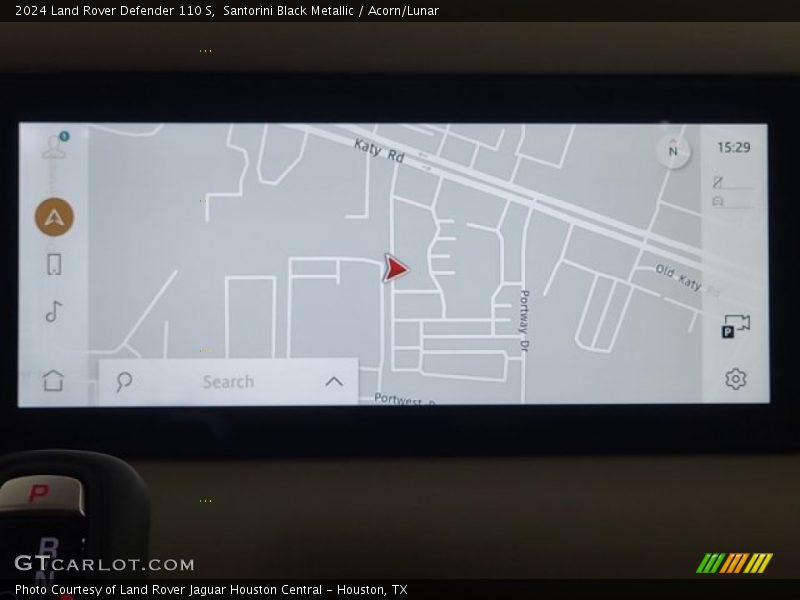 Navigation of 2024 Defender 110 S