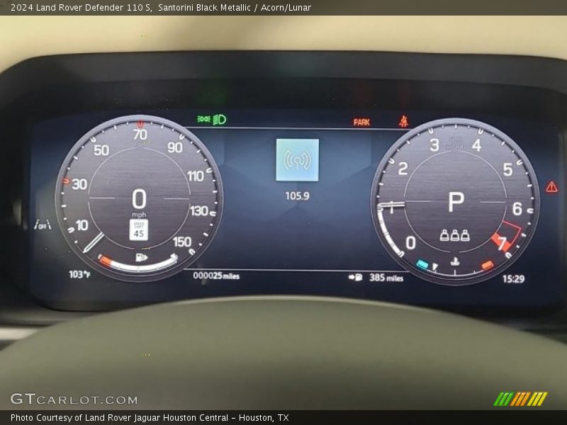  2024 Defender 110 S 110 S Gauges