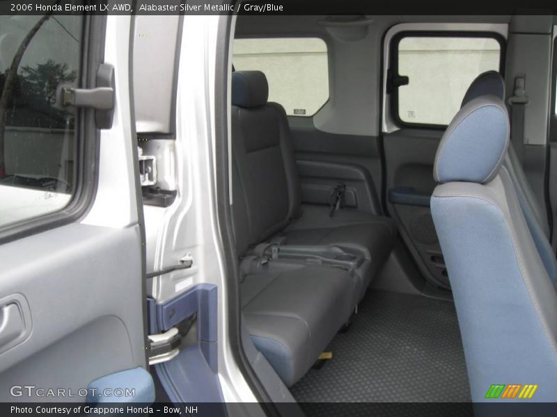 Alabaster Silver Metallic / Gray/Blue 2006 Honda Element LX AWD