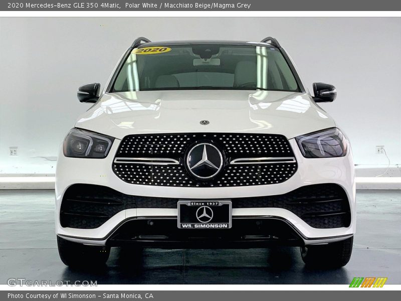 Polar White / Macchiato Beige/Magma Grey 2020 Mercedes-Benz GLE 350 4Matic