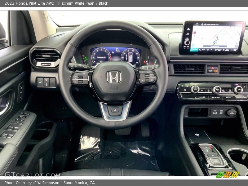 Dashboard of 2023 Pilot Elite AWD