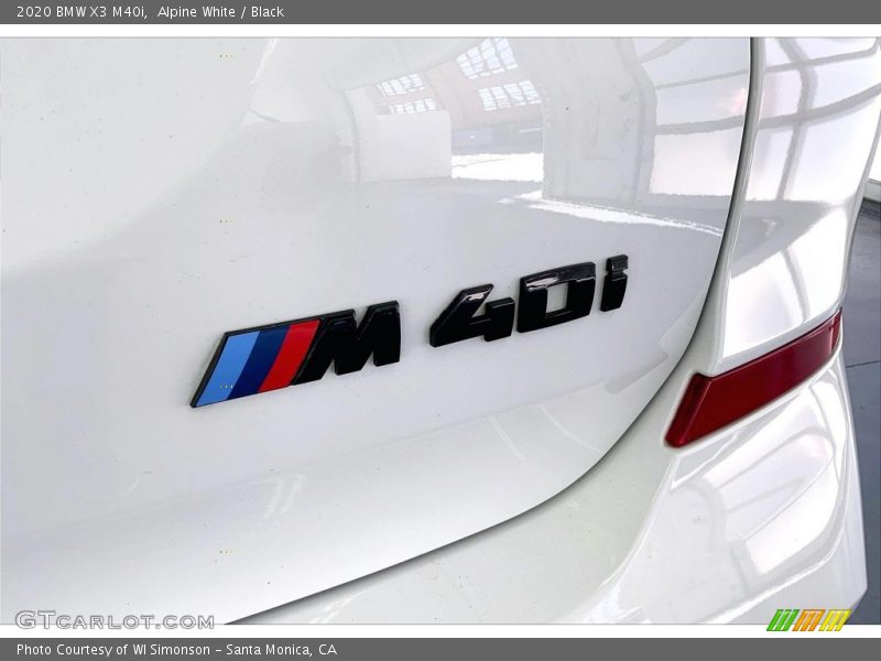  2020 X3 M40i Logo