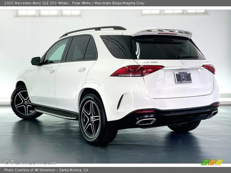 Polar White / Macchiato Beige/Magma Grey 2020 Mercedes-Benz GLE 350 4Matic