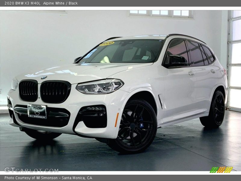 2020 X3 M40i Alpine White