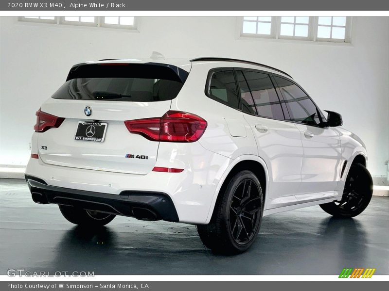  2020 X3 M40i Alpine White