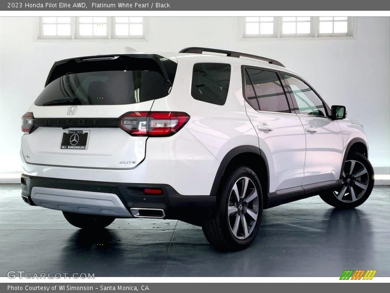  2023 Pilot Elite AWD Platinum White Pearl
