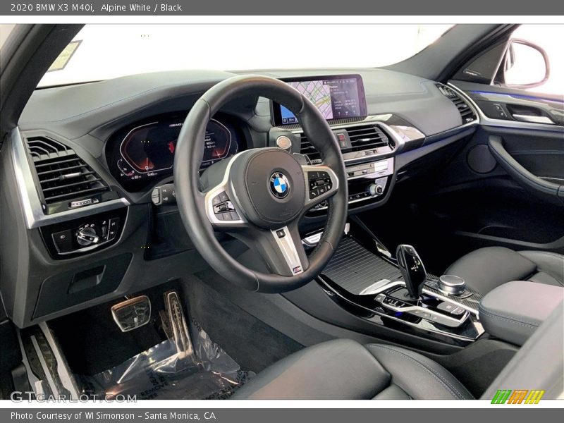 Black Interior - 2020 X3 M40i 