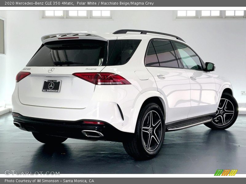 Polar White / Macchiato Beige/Magma Grey 2020 Mercedes-Benz GLE 350 4Matic