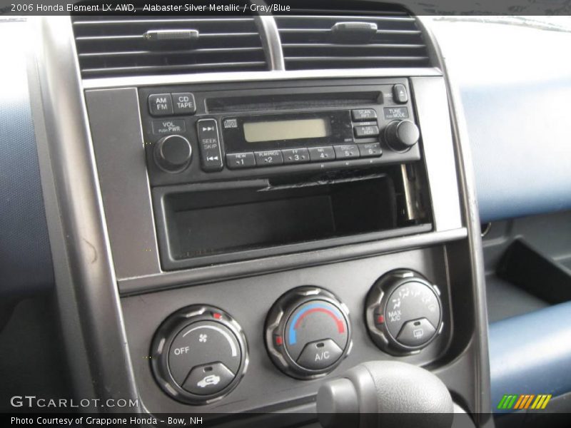 Alabaster Silver Metallic / Gray/Blue 2006 Honda Element LX AWD