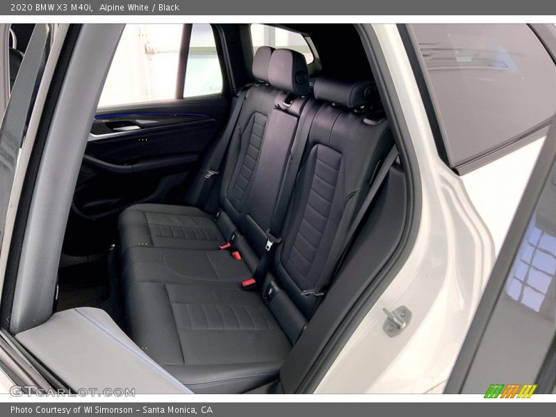 Alpine White / Black 2020 BMW X3 M40i