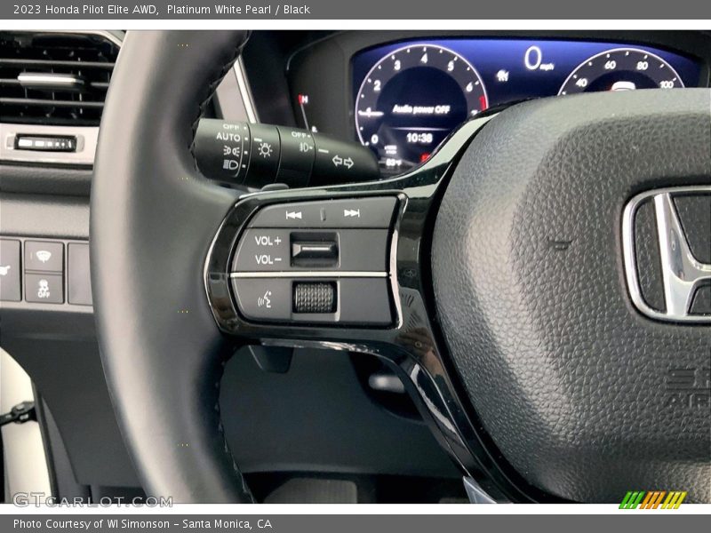  2023 Pilot Elite AWD Steering Wheel