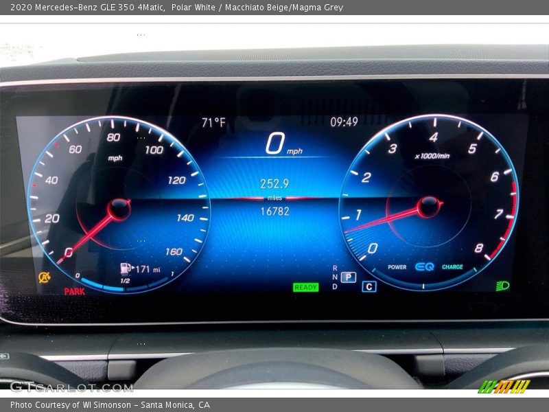  2020 GLE 350 4Matic 350 4Matic Gauges