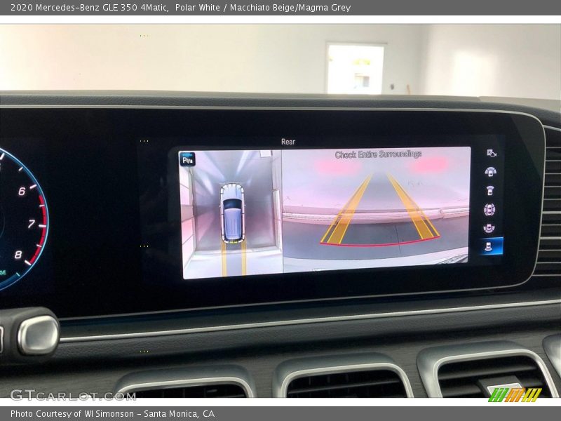 Polar White / Macchiato Beige/Magma Grey 2020 Mercedes-Benz GLE 350 4Matic