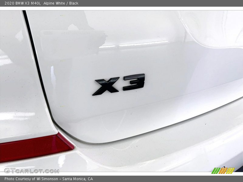  2020 X3 M40i Logo