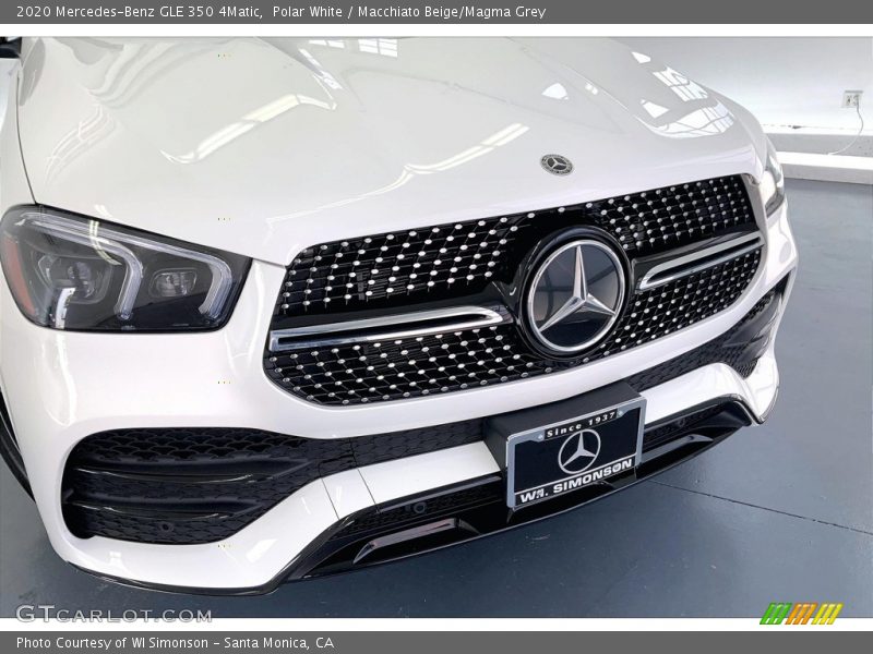 Polar White / Macchiato Beige/Magma Grey 2020 Mercedes-Benz GLE 350 4Matic
